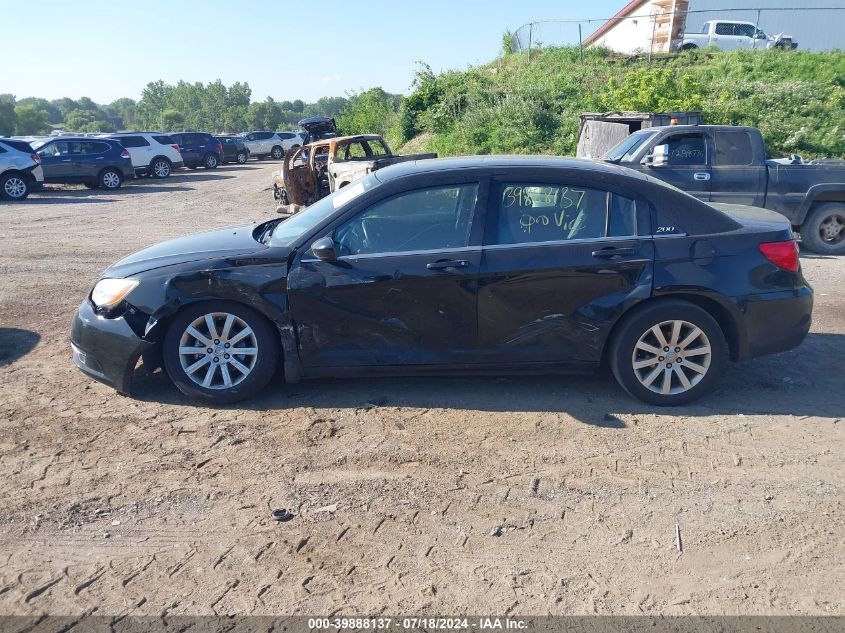 2012 Chrysler 200 Touring VIN: 1C3CCBBG3CN297819 Lot: 39888137