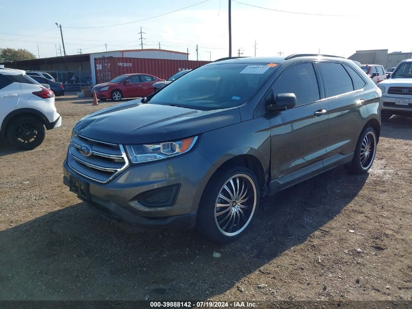 2017 Ford Edge Se VIN: 2FMPK3G90HBB10387 Lot: 39888142