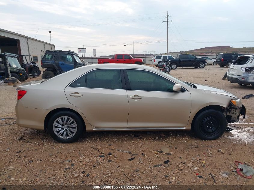 2012 Toyota Camry Le VIN: 4T1BF1FKXCU179128 Lot: 39888155