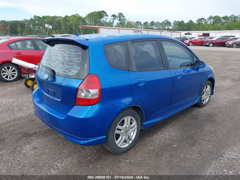 JHMGD38677S000409 | 2007 HONDA FIT