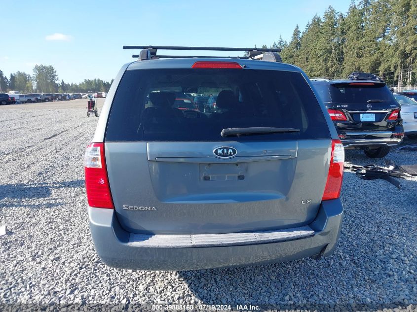 2008 Kia Sedona Lx VIN: KNDMB233086231258 Lot: 39888168