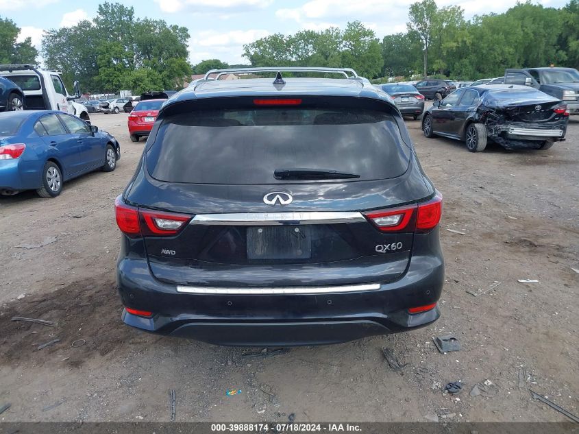 2019 Infiniti Qx60 Luxe VIN: 5N1DL0MM2KC557804 Lot: 39888174