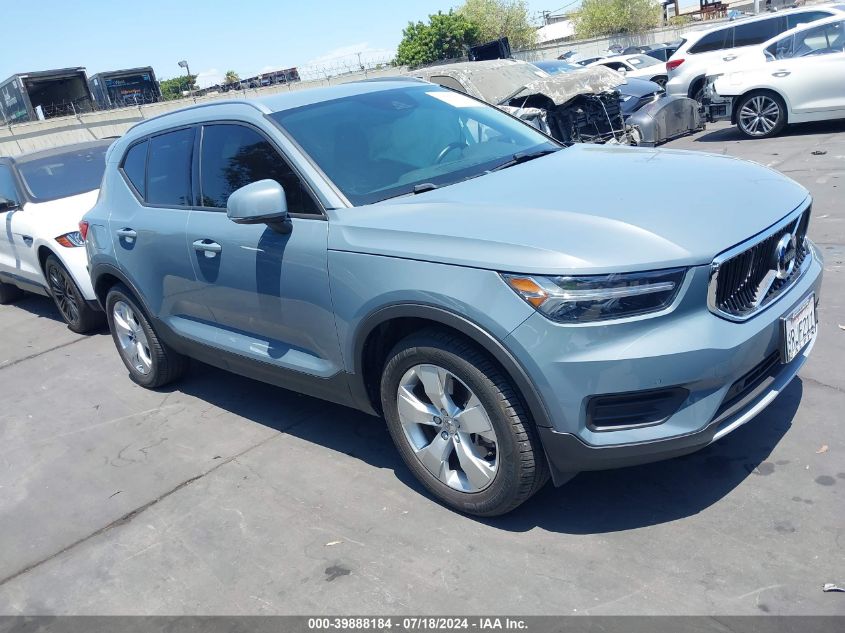 2020 Volvo Xc40 T5 Momentum VIN: YV4162UK7L2301395 Lot: 39888184