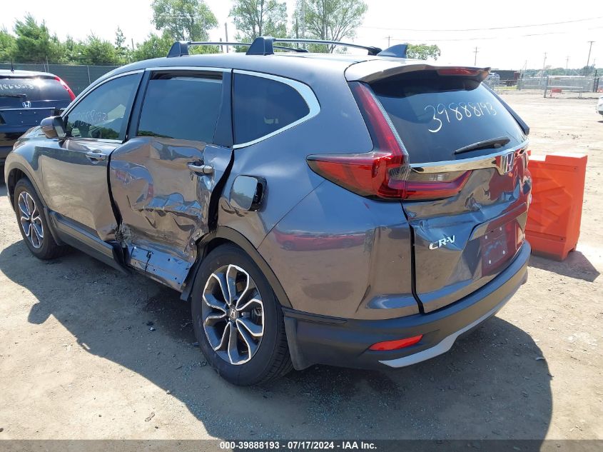 2022 HONDA CR-V AWD EX-L - 2HKRW2H81NH645066