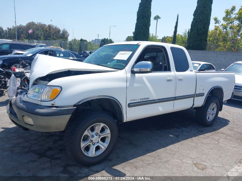 2001 Toyota Tundra Access Cab/Access Cab Sr5 VIN: 5TBRT34171S179728 Lot: 39888213