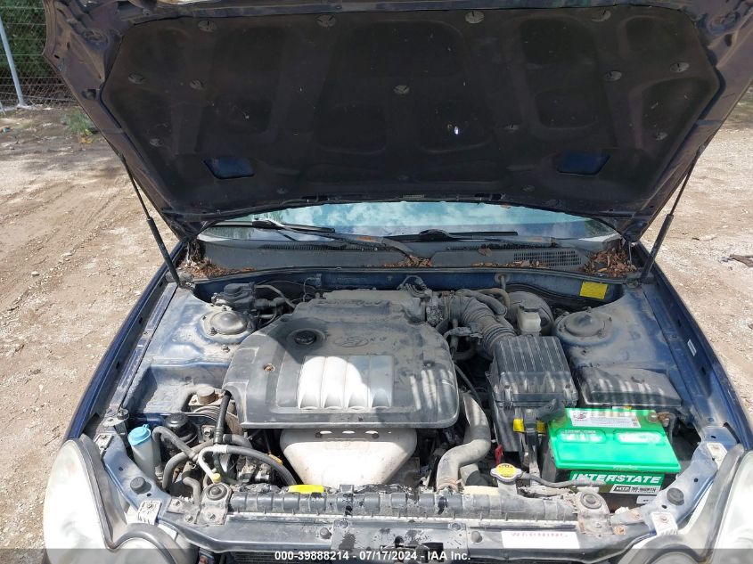 2004 Hyundai Sonata VIN: KMHWF25S74A963729 Lot: 39888214