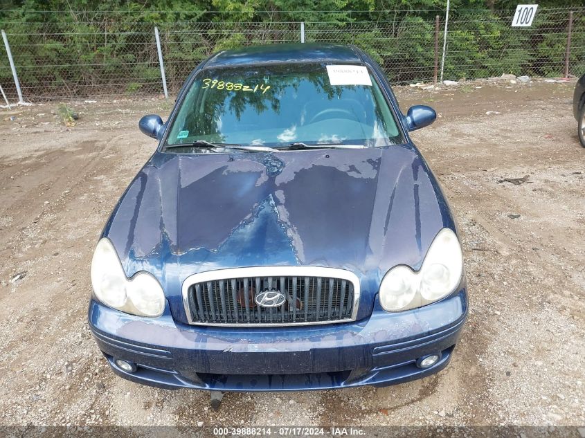 2004 Hyundai Sonata VIN: KMHWF25S74A963729 Lot: 39888214