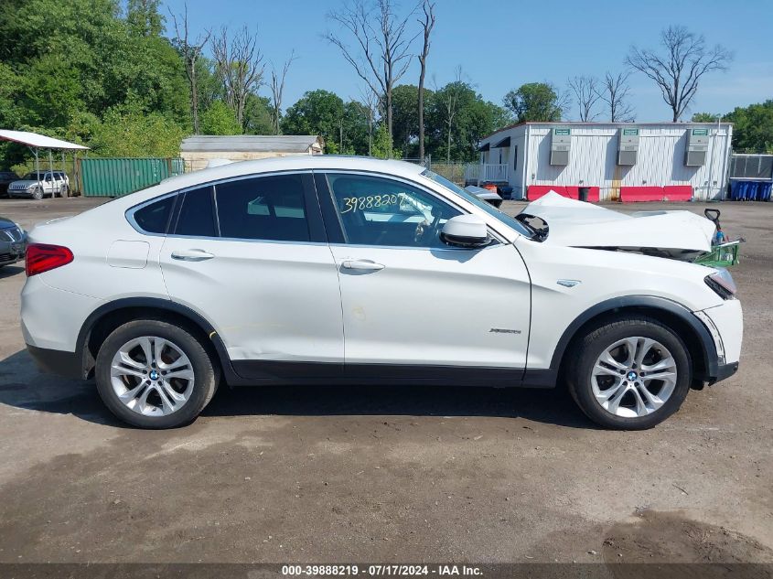 2017 BMW X4 xDrive28I VIN: 5UXXW3C3XH0T78986 Lot: 39888219