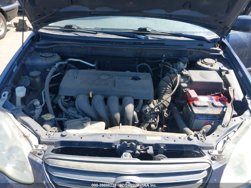 2004 Toyota Corolla Ce VIN: 1NXBR32E64Z307076 Lot: 39888223