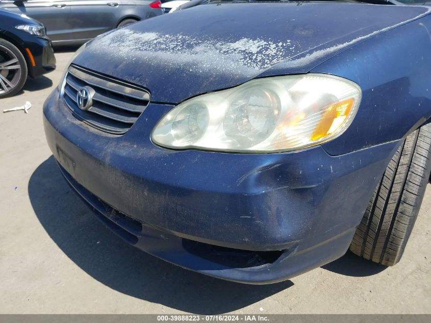 2004 Toyota Corolla Ce VIN: 1NXBR32E64Z307076 Lot: 39888223