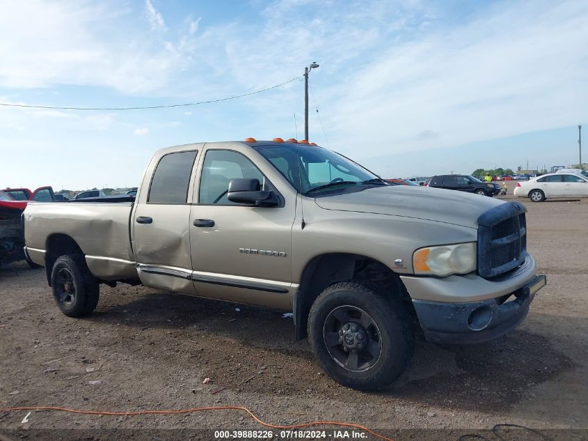 2005 Dodge Ram 3500 Slt/Laramie VIN: 3D7LS38C15G802489 Lot: 39888226