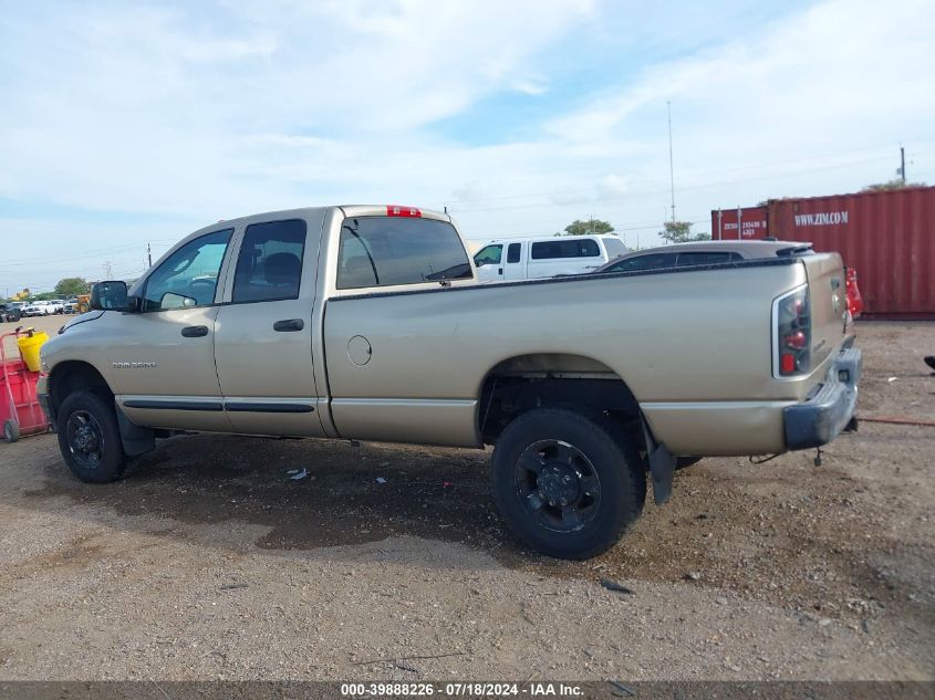 2005 Dodge Ram 3500 Slt/Laramie VIN: 3D7LS38C15G802489 Lot: 39888226