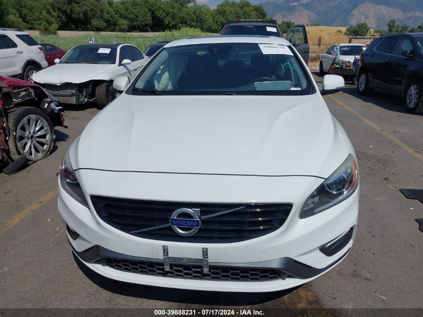 2017 Volvo S60 T5 Dynamic VIN: YV126MFL1H2421560 Lot: 39888231