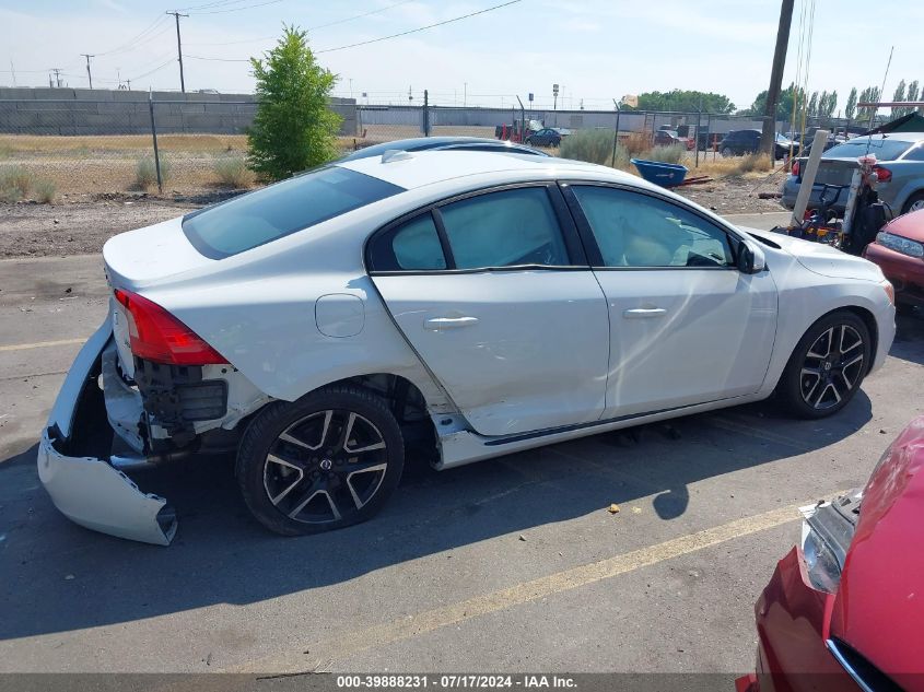 2017 Volvo S60 T5 Dynamic VIN: YV126MFL1H2421560 Lot: 39888231