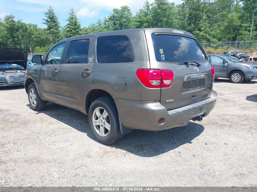 2009 Toyota Sequoia Sr5 4.7L V8 VIN: 5TDBT64A49S000518 Lot: 39888315