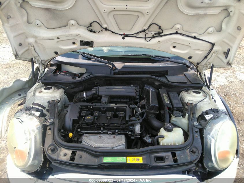 2011 Mini Cooper VIN: WMWSU3C54BT095943 Lot: 39888322