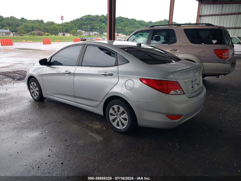 2016 Hyundai Accent Se VIN: KMHCT4AE6GU951226 Lot: 39888328