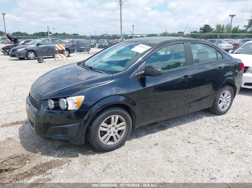 2012 Chevrolet Sonic 1Ls VIN: 1G1JB5SH7C4142835 Lot: 39888355