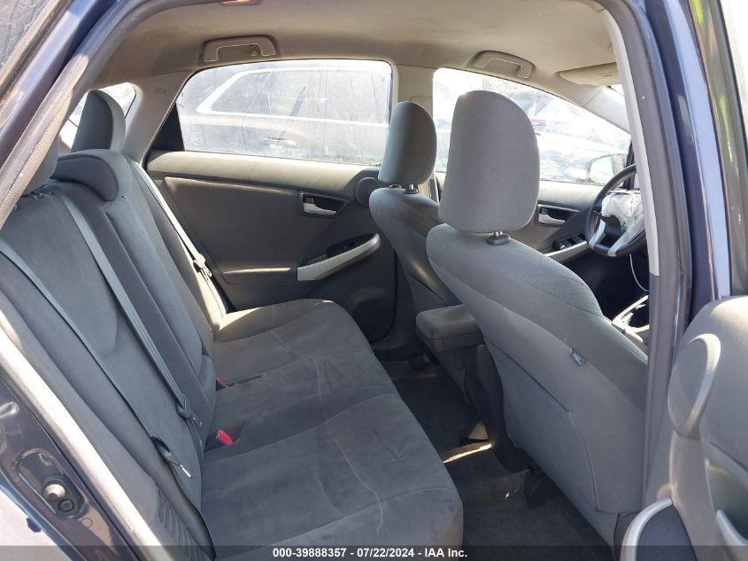 2011 Toyota Prius Three VIN: JTDKN3DU7B0313221 Lot: 39888357