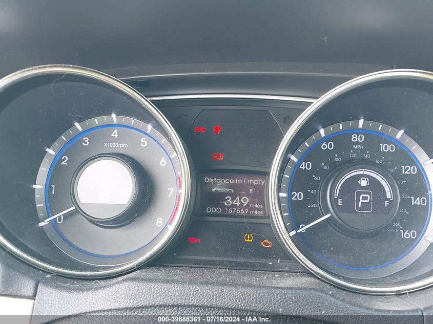 2012 Hyundai Sonata Gls VIN: 5NPEB4AC2CH353346 Lot: 39888361