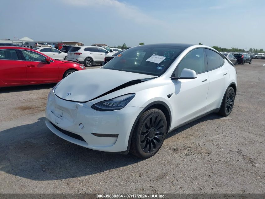 7SAYGDEEXPA059529 2023 TESLA MODEL Y - Image 2