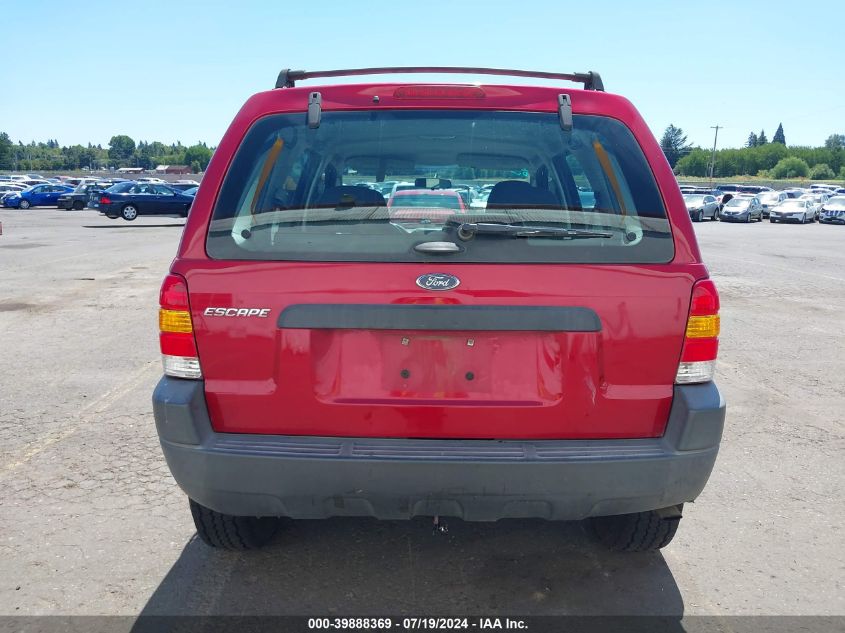 2004 Ford Escape Xls VIN: 1FMCU921X4DA19841 Lot: 39888369