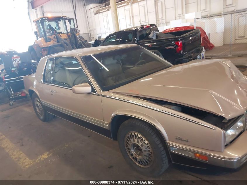 1988 Cadillac Eldorado VIN: 1G6EL1156JU611578 Lot: 39888374