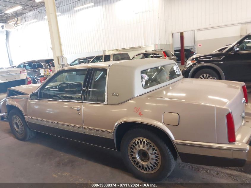 1988 Cadillac Eldorado VIN: 1G6EL1156JU611578 Lot: 39888374