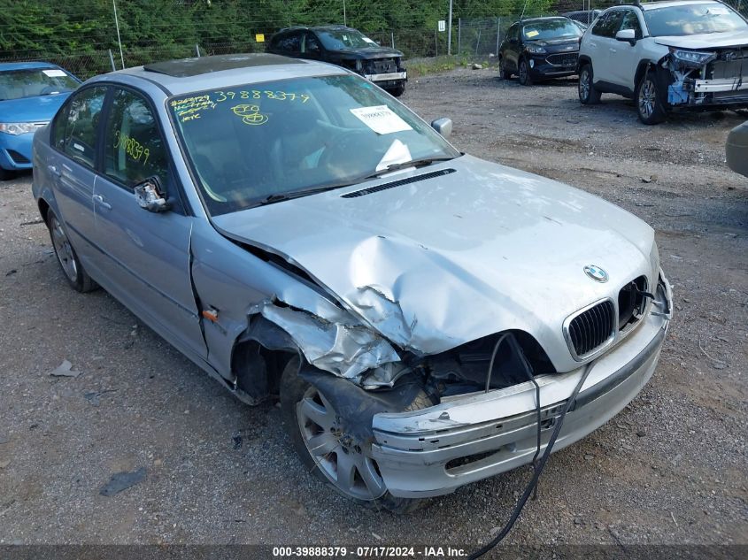 2001 BMW 325 I VIN: WBAAV33451FU7785 Lot: 39888379