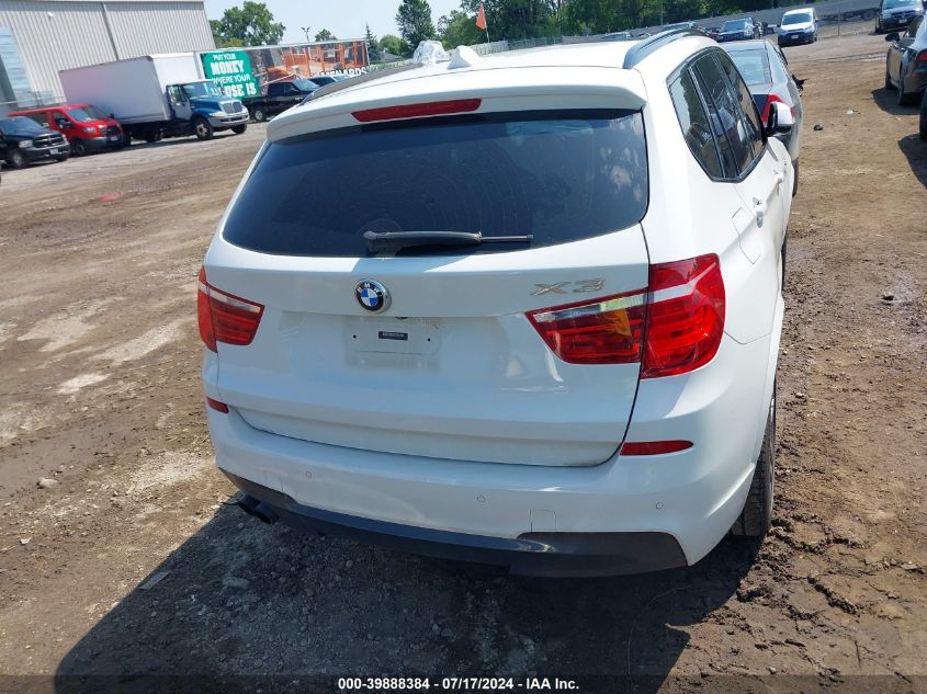 2016 BMW X3 xDrive35I VIN: 5UXWX7C50G0R17826 Lot: 39888384