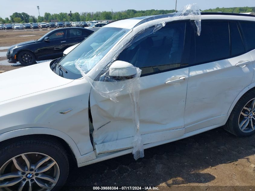 2016 BMW X3 xDrive35I VIN: 5UXWX7C50G0R17826 Lot: 39888384