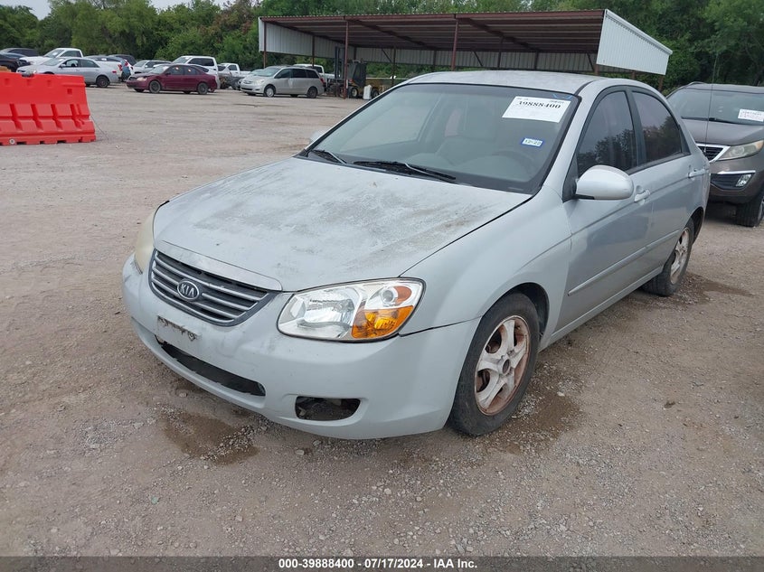 2009 Kia Spectra Ex VIN: KNAFE221395667834 Lot: 39888400