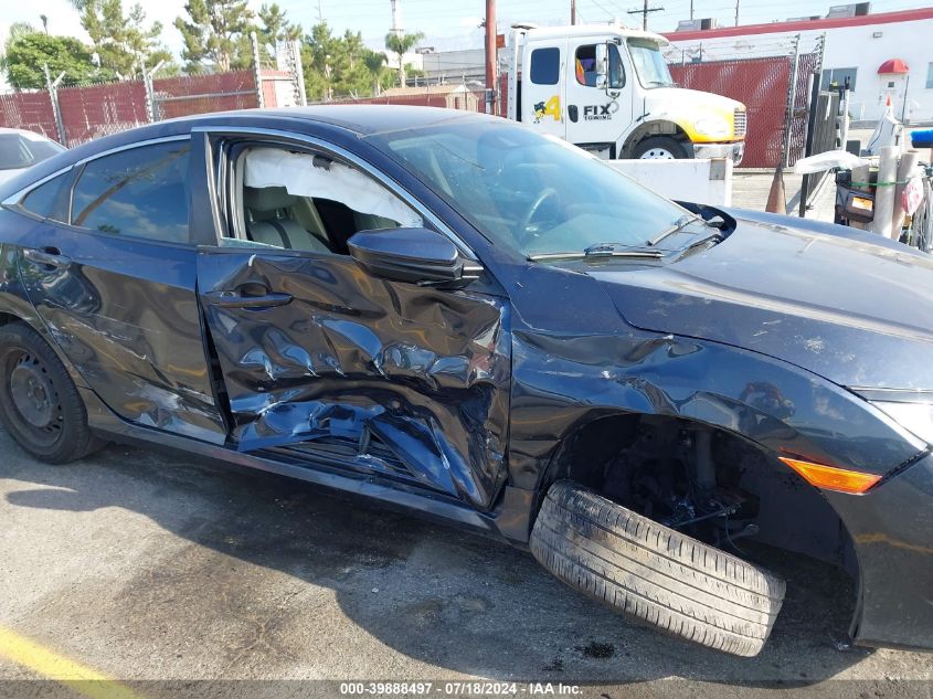 2019 Honda Civic Lx VIN: 19XFC2F62KE203846 Lot: 39888497