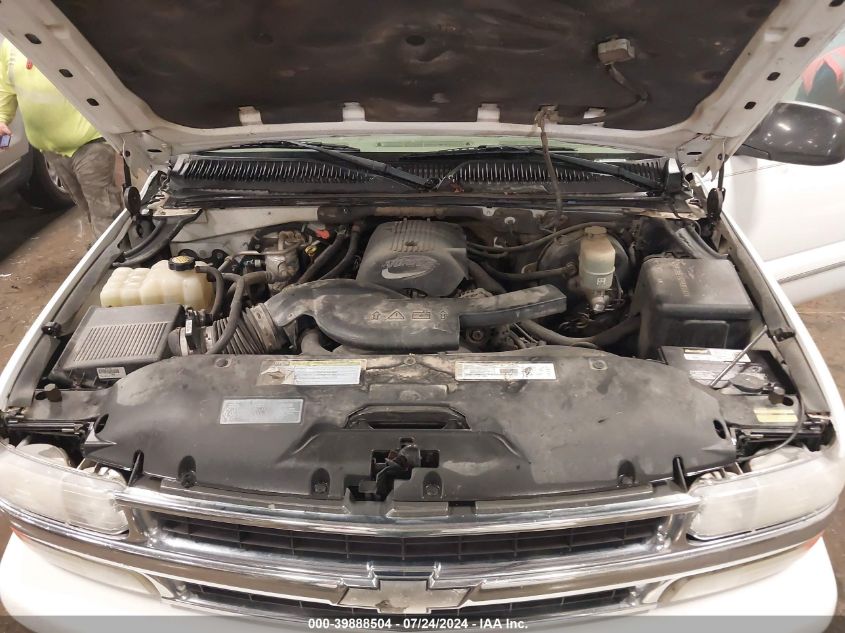 2001 Chevrolet Tahoe Lt VIN: 1GNEK13T91R154576 Lot: 39888504