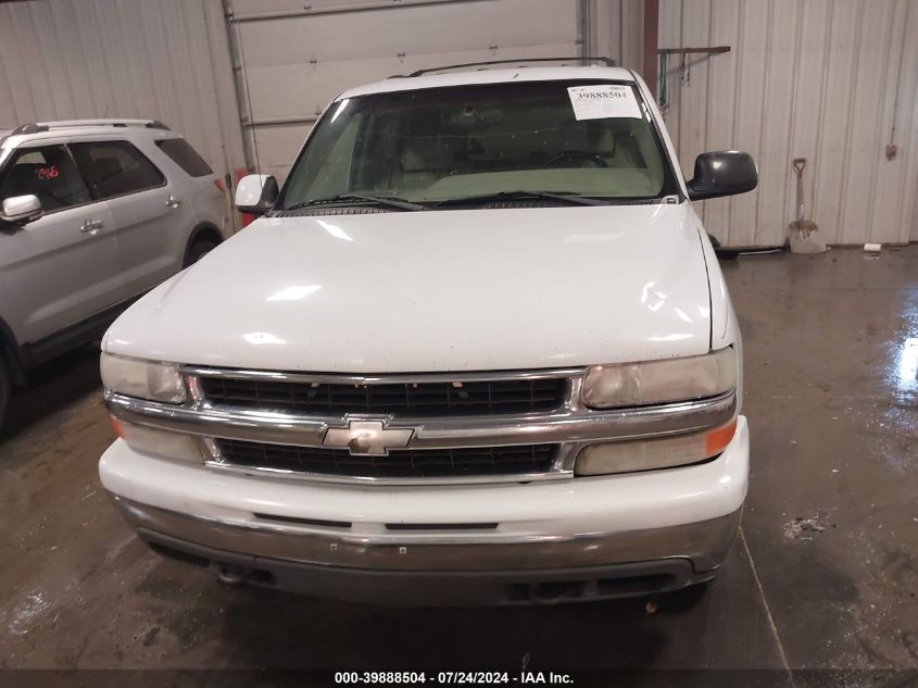 2001 Chevrolet Tahoe Lt VIN: 1GNEK13T91R154576 Lot: 39888504