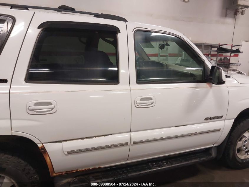 2001 Chevrolet Tahoe Lt VIN: 1GNEK13T91R154576 Lot: 39888504