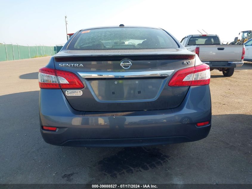 2015 Nissan Sentra Sv VIN: 3N1AB7AP5FY303778 Lot: 39888527