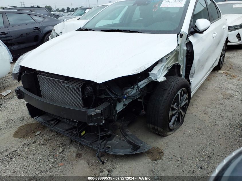 2022 Kia Forte Lxs VIN: 3KPF24AD4NE500397 Lot: 39888535