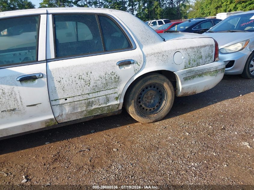 1998 Ford Crown Victoria Police Interceptor VIN: 2FAFP71W9WX166129 Lot: 39888536