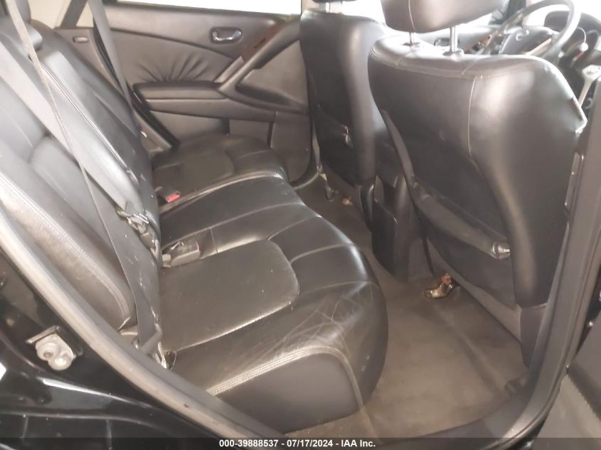 2009 Nissan Murano Le VIN: JN8AZ18W49W127938 Lot: 39888537