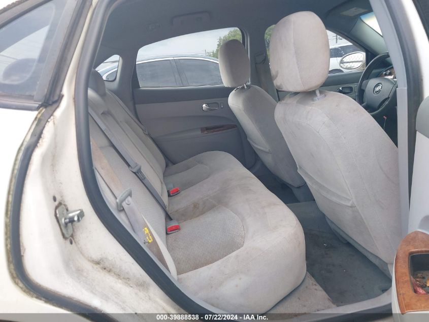 2006 Buick Lacrosse Cx VIN: 2G4WC582361209939 Lot: 39888538