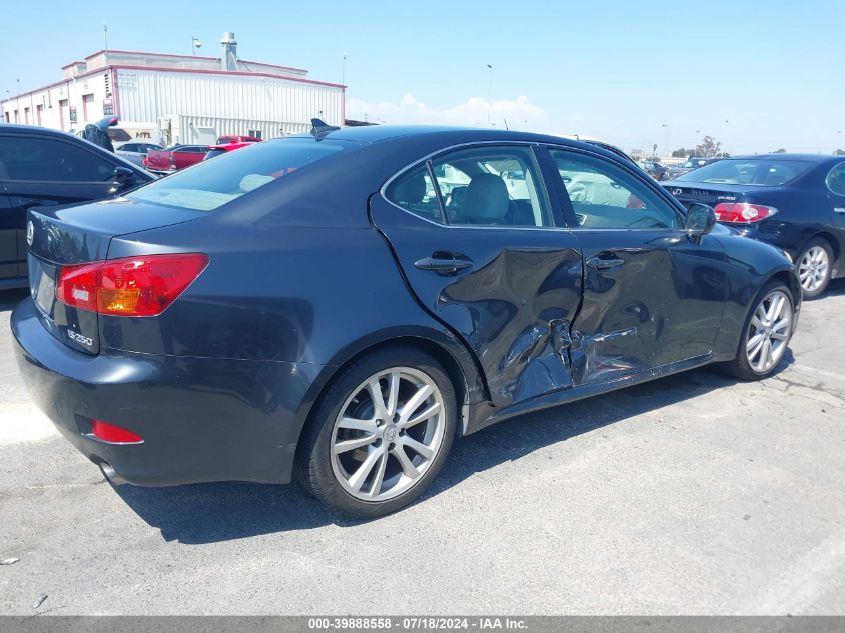 2007 Lexus Is 250 VIN: JTHBK262072037053 Lot: 39888558
