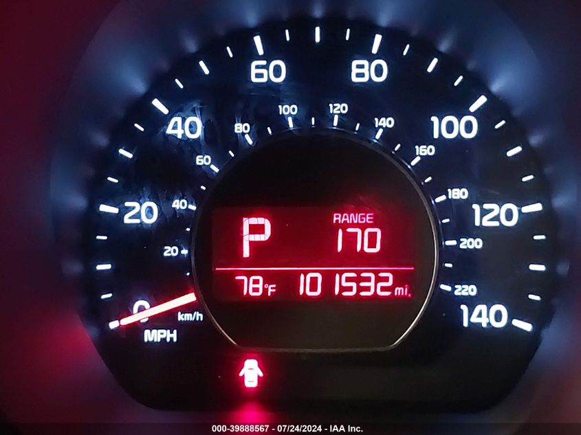 2016 Kia Soul VIN: KNDJN2A27G7401421 Lot: 39888567