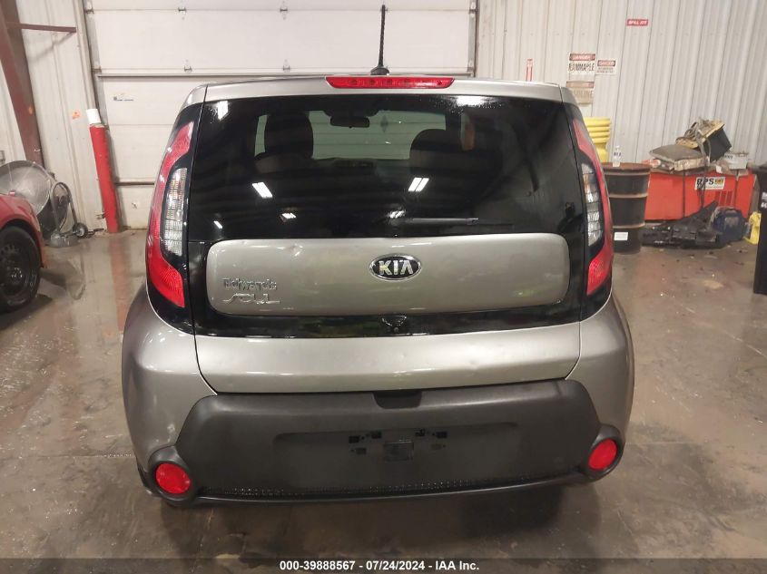 2016 Kia Soul VIN: KNDJN2A27G7401421 Lot: 39888567