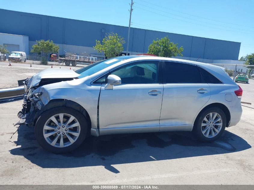 2014 Toyota Venza Xle VIN: 4T3ZA3BB0EU083873 Lot: 39888589