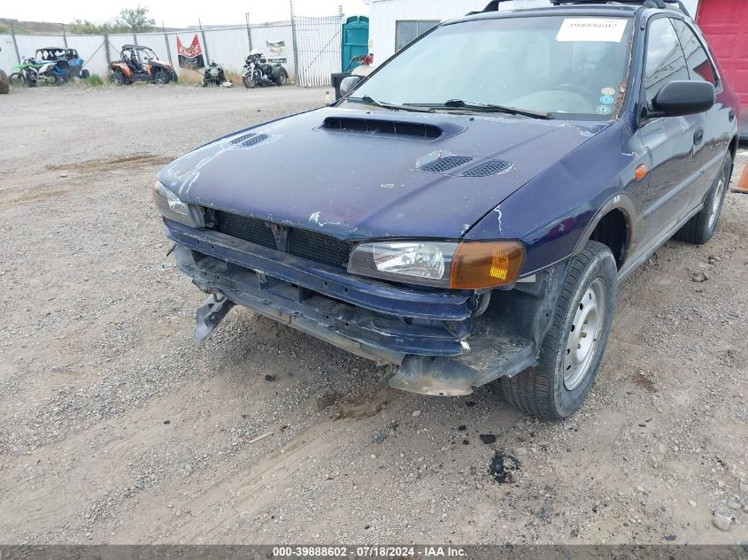 1997 Subaru Impreza Outback Sport VIN: JF1GF4859VG813832 Lot: 39888602