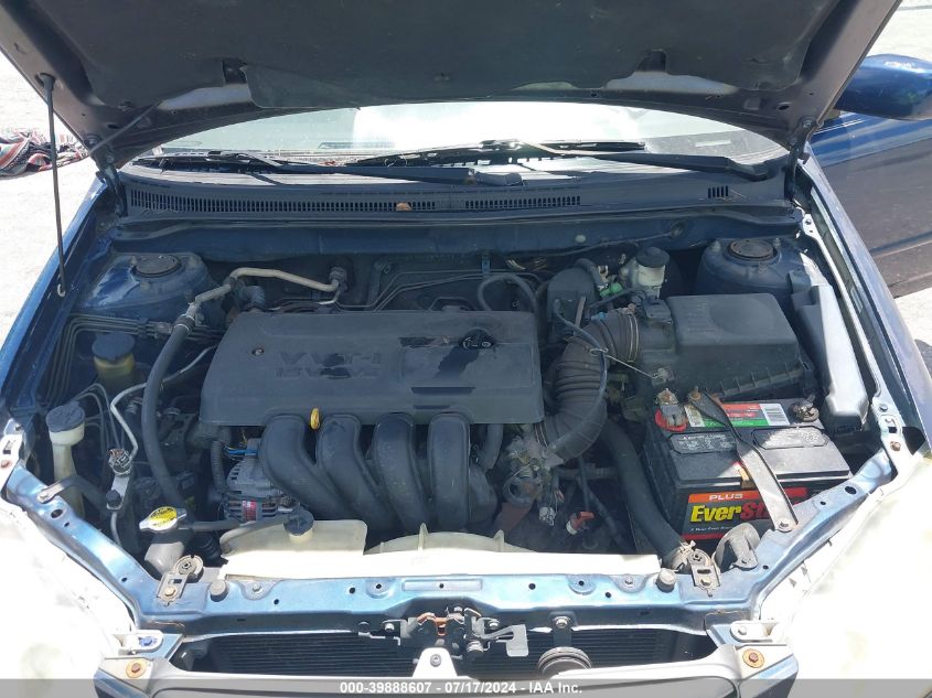 2004 Toyota Corolla Le VIN: 1NXBR38E14Z339649 Lot: 39888607