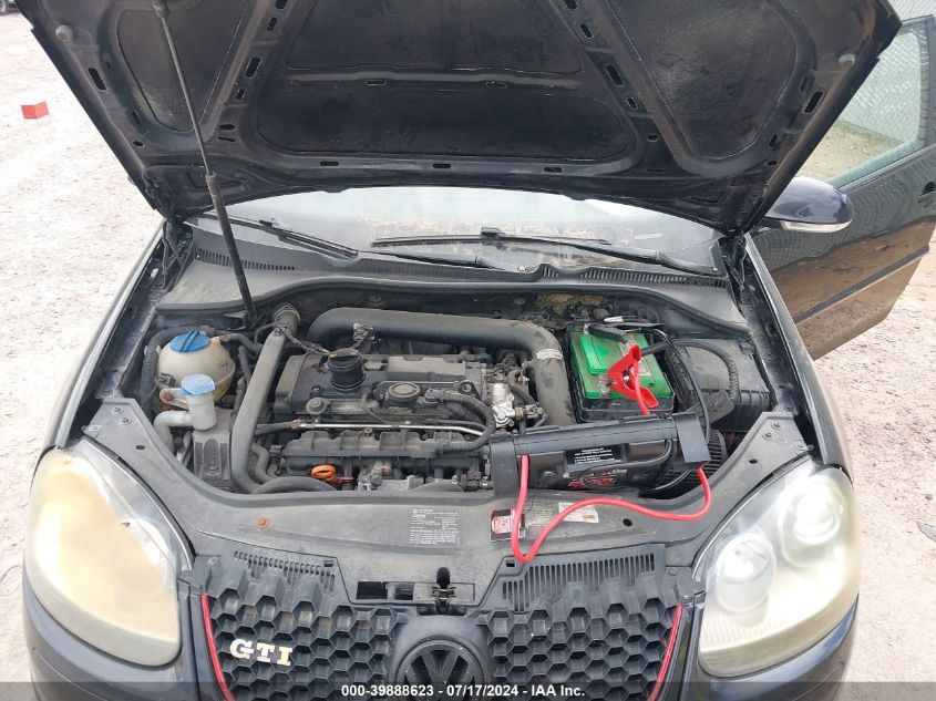 2008 Volkswagen Gti 2-Door VIN: WVWEV71K68W116425 Lot: 39888623