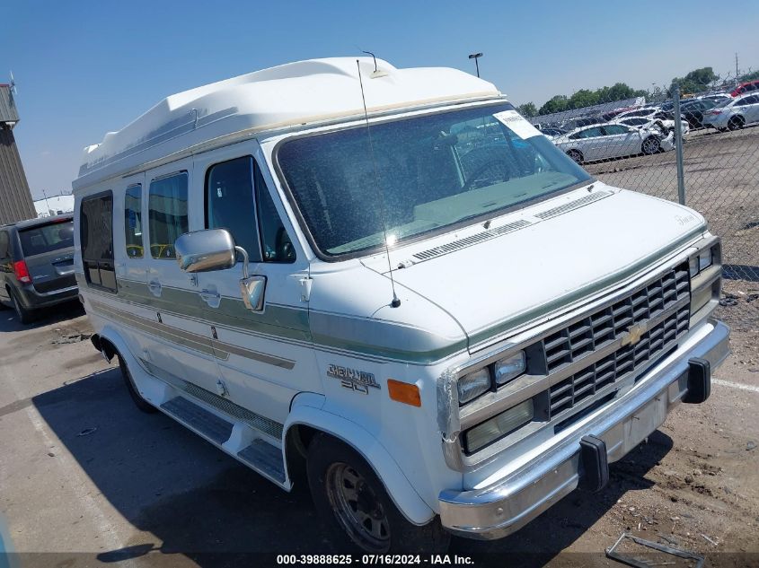 1992 Chevrolet G20 VIN: 1GBEG25K6N7117110 Lot: 39888625