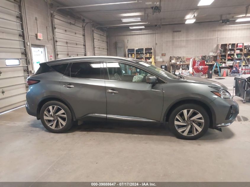 2020 Nissan Murano Sl Intelligent Awd VIN: 5N1AZ2CSXLN153703 Lot: 39888647